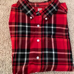 Mens Gymboree XXL plaid button down